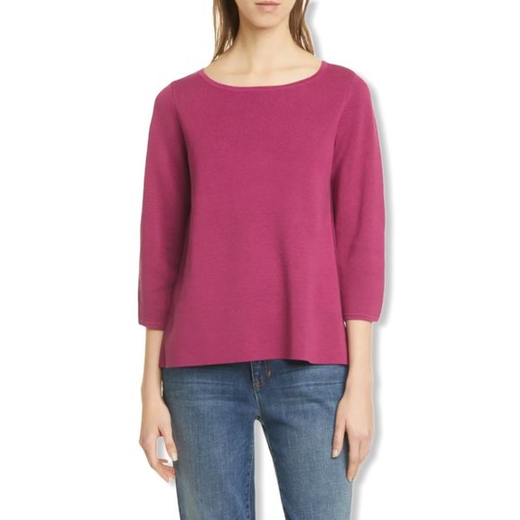 Eileen Fisher Sweaters - Eileen Fisher Silk & Organic Cotton Sweater in Mum